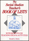 Book The Social Studies Teacher's Book of Lists: With Ready-to-Use Teaching Ideas & Activities (J-B Ed: Book of Lists) free