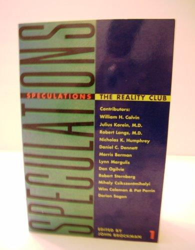 Book Speculations: The Reality Club free