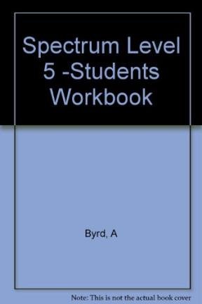 Book Spectrum Level 5 -students Workbook free