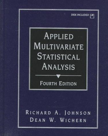 Book Applied Multivariate Statistical Analysis free