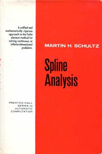 Book Spline analysis (Prentice-Hall series in automatic computation) free