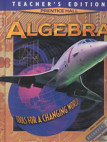 Book Algebra: Tools for a Changing World Teacher's Edition free