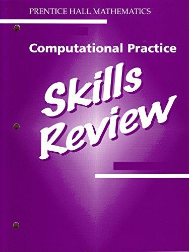 Book Prentice Hall Mathematics: Computational Practice Skills Review free