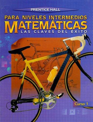 Book Prentice Hall, Matematicas Curso 1 6th Grade Spanish Edition, 1996 Isbn: 0138396892 free