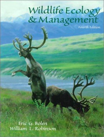 Book Wildlife Ecology and Management (4th Edition) free