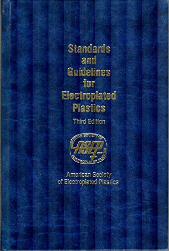 Book Standards and Guidelines for Electroplated Plastics (English Edition) free