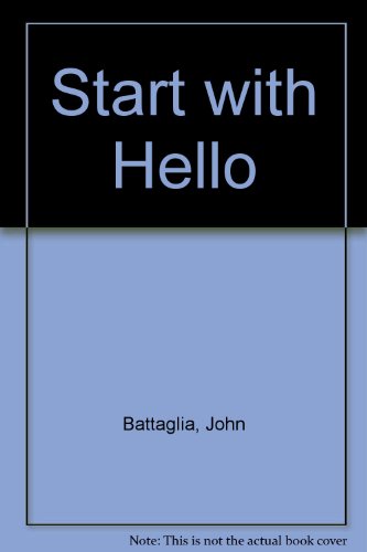 Book Start With Hello free