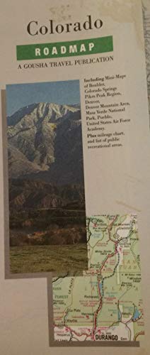 Book Colorado State Map (A Gousha travel publication) free