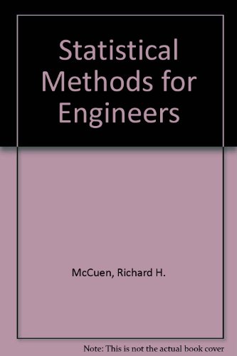 Book Statistical Methods For Engineers free