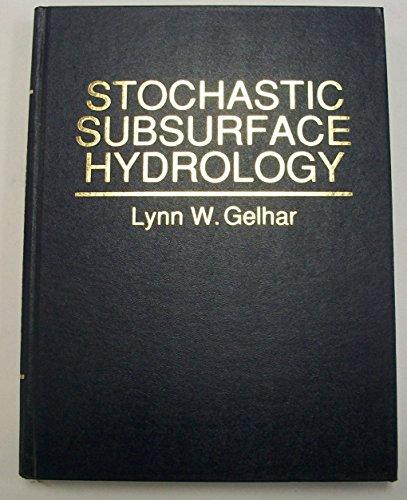 Book Stochastic Subsurface Hydrology free