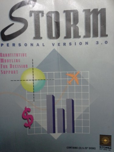 Book Storm: Personal Version 3.0 : Quantitative Modeling For Decision Support free