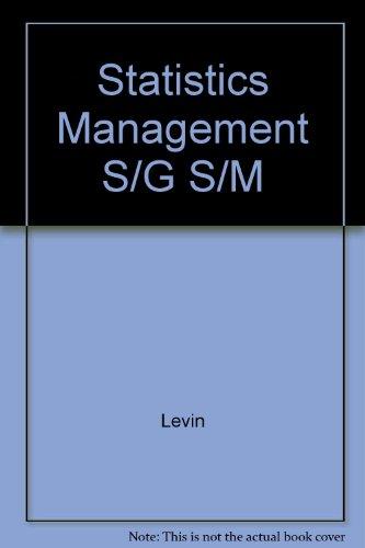 Book Statistics Management S/g S/m free