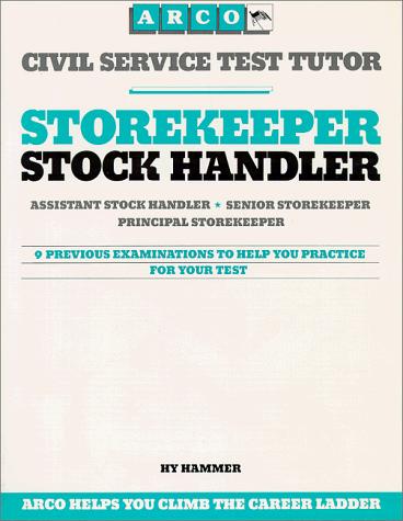 Book Storekeeper-Stock Handler (Arco Civil Service Test Tutor) free