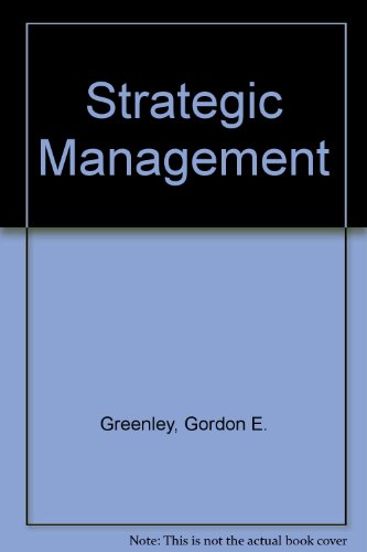 Book Strategic Management free