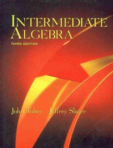 Book Intermediate Algebra free