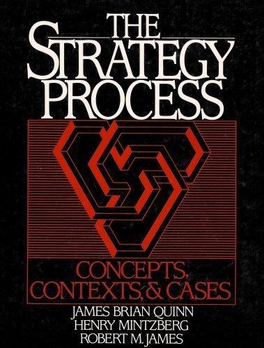 Book The strategy process: Concepts, contexts, and cases free