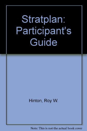 Book Stratplan: Participant's Guide free