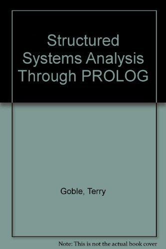 Book Structured Systems Analysis Through Prolog free