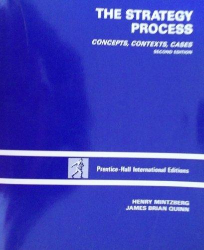 Book The Strategy Process free