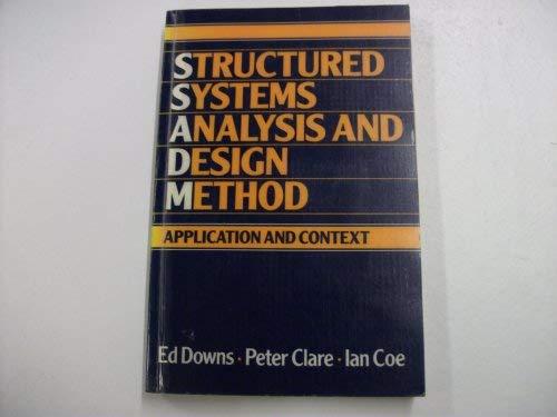 Book Structured Systems Analysis and Design Method: Application and Context free
