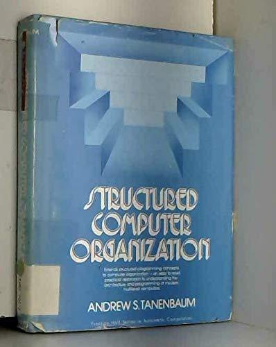 Book Structured computer organization (Prentice-Hall series in automatic computation) free