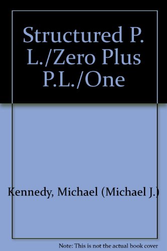 Book Structured PL/ZERO plus PL/ONE free