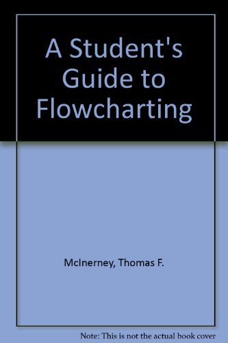 Book A Student's Guide to Flowcharting free