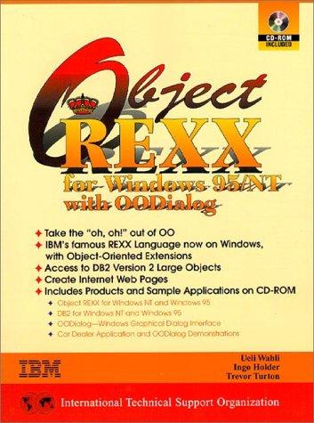 Book Object Rexx For Windows Nt And Windows 95 (ibm Itso Red Book) free