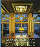 Book Modern Elementary Statistics free