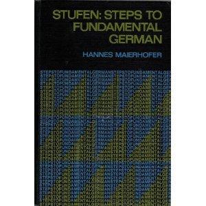 Book Stufen: steps to fundamental German (Prentice-Hall German series) free