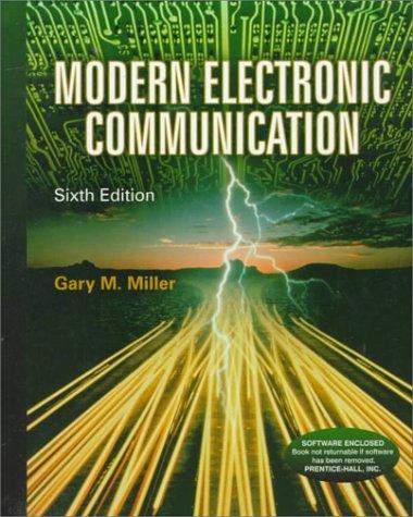 Book Modern Electronic Communication (6th Edition) free