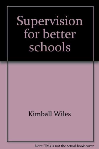 Book Supervision for better schools free