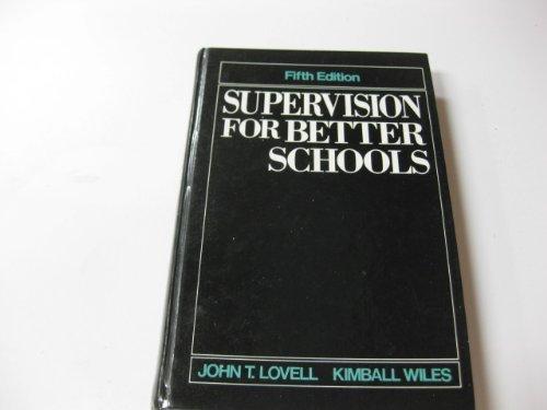 Book Supervision for Better Schools free