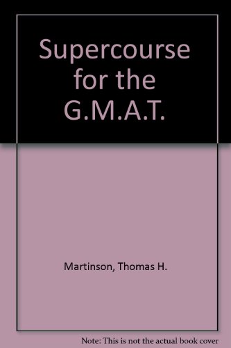 Book Supercourse For The Gmat free