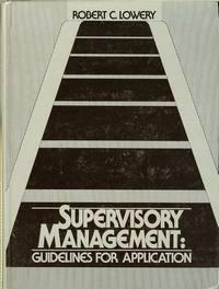 Book Supervisory Management: Guidelines For Application free