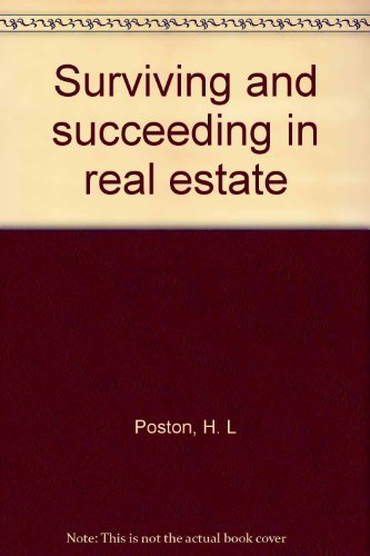 Book Surviving And Succeeding In Real Estate free