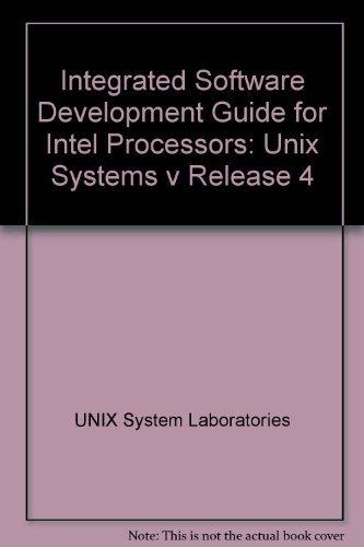 Book Integrated Software Development Guide For Intel Processors: Unix Systems V Release 4 free