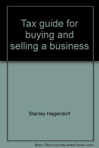 Book Tax Guide For Buying And Selling A Business free