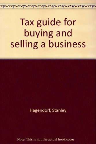 Book Tax Guide For Buying And Selling A Business free