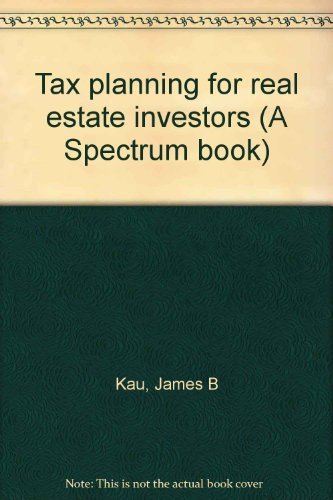 Book Tax planning for real estate investors (A Spectrum book) free