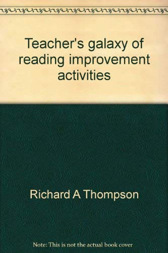 Book Teacher's galaxy of reading improvement activities--with model lesson plans free