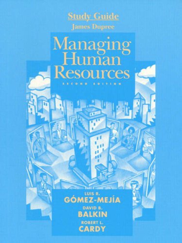 Book Managing Human Resources free