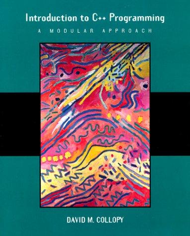 Book Introduction to C++ Programming: A Modular Approach free