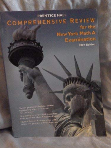 Book Comprehensive Review for the New York Math A Examination free