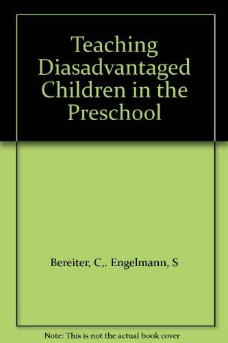 Book Teaching Disadvantaged Children In The Preschool free