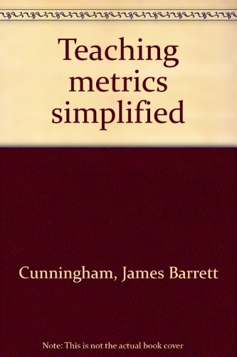Book Teaching Metrics Simplified free