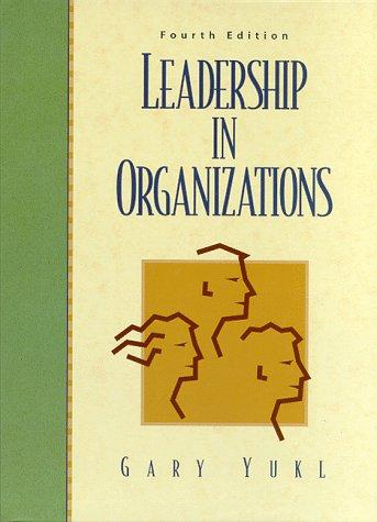 Book Leadership in Organizations (4th Edition) free