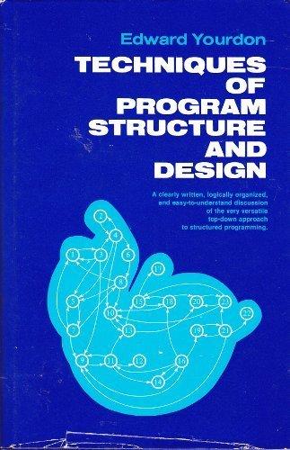 Book Techniques of Program Structure and Design free