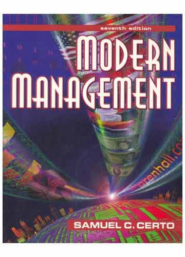 Book Modern Management free