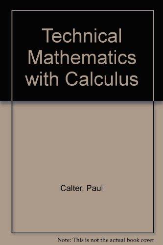 Book Technical Mathematics with Calculus free